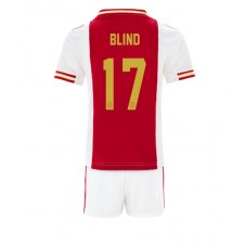 Ajax Daley Blind #17 Hemmaställ Barn 2022-23 Korta ärmar (+ Korta byxor)